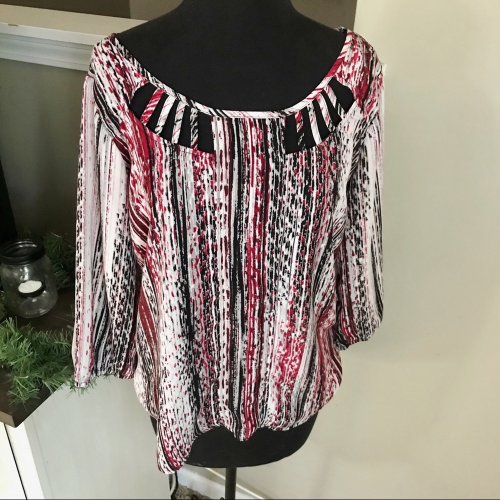 HeartSoul 3/4” Sleeve Blouse